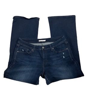Levis Strauss Sz:32 Curvy Boot Blue Jeans